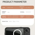 thumbnail image 3 of TECH CIRCLE for iPhone Air Magnetic Hybrid Case, IP68 Waterproof Dustproof Case, [Compatible with Magsafe] [Built-in Screen Protector] Full Body Heavy Duty Rugged Phone Cover,Black, 3 of 13