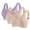 Z3-Pink, variant on 3 Pack New Roarrave Bra, Roarrave Bras for Women, Women's Ribbed Push up Adjustable Wireless Bra