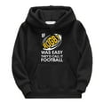 thumbnail image 3 of OSOLU Toddler American Football Sports Teen Sweatshirt Vintage Fashion Sports Retro Kids Boys Girls Rugby Pullover Hoodie Baby Breathable Dailywear, 4-5 Years, 3 of 3