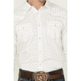 thumbnail image 3 of Cody James Men's North Star Jacquard Geo Print Long Sleeve Pearl Snap Western - CJSP24W29-IV X-, 3 of 4