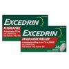 Excedrin Migraine Pain Reliever Caplets 24 ea (Pack of 2)