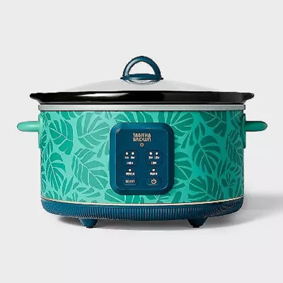 Tabitha Brown 6QT Slow Cooker 6qt 3 Settings Removable Ceramic Pot