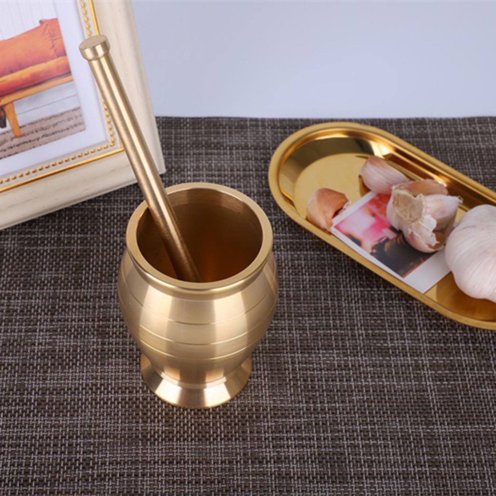 Copper Pepper Salt Crusher Grinder Easy to Use and Comfortable Lightweight Grinding