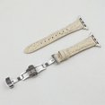 thumbnail image 3 of Crocodile Texture Leather Strap for Apple Watch Series 10 42mm / 9 8 7 41mm / SE (2023) SE (2022) SE, 3 of 5