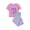 Thistle Morning, variant on Girls Short Sleeve Top and Woven Sleep Pant Pajama Set, 2-Piece, Sizes 4-18
