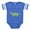 Royal Blue, variant on CafePress - Chameleon Drawing - Cute Infant Baby Football Bodysuit