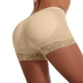 thumbnail image 4 of Daznico Womens Underwear - Women Breathable Enlargement Lifting Underwear Shaping Panties - Panties for Women,Color:Beige,Size:M, 4 of 5