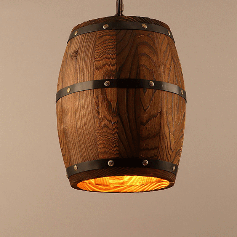 1pcs Antique Wood Wine Barrel Pendant Lamp 9 8x13 Inch Hanging Rustic Unique Kitchen Ceiling Light Fixture For Home Decor Without Bulb Com Antique Wood Wine Barrel Pendant Lamp, Antique Wooden Light Fixtures