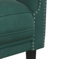 thumbnail image 6 of vidaXL Sofa Chair Dark Green Velvet, 6 of 9