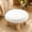 White, variant on Miwamany Embossed Leaf Round Stool Cover Stretch Fabric Swivel Rolling Bar Stool Cushion Slipcover Cover for Home Kitchen Dining Room (11.81-14.96 in)