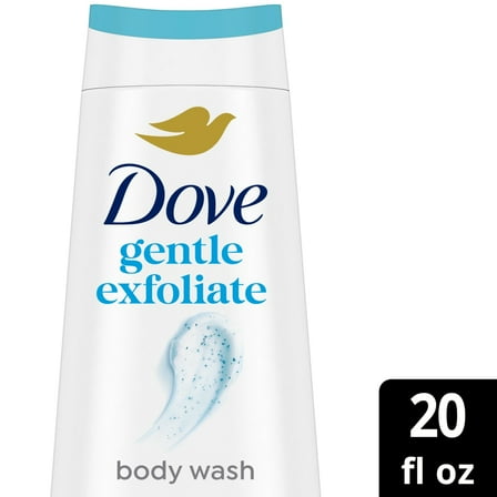 Dove Gentle Exfoliate with Sea Minerals Body Wash, 20 fl oz (Package May Vary)