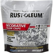 Rust-Oleum 312449-6PK Decorative Color Chips, 6 Pack, Glacier Gray Blend