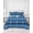 Blue, Navy Blue, Royal Blue, Midnight Blue, variant on Quilts Twin Size, Indigo Blue Boho Southwestern Soft Comforter Bedding Set for Bed, Vintage Ethnic Tribes Zigzag Tile Lightweight Quilted Bedspread with Pillow Cover(2 Pieces), 68x86 Inch