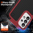 thumbnail image 2 of Funda para Samsung A33 5g, doble capa de protección, a prueba de golpes, protección para pantalla y cámara., 2 of 5