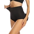 thumbnail image 2 of BIMEI One-piece High Waist Seamless 3D Butt Lifter Padded Panties Hip Enhancer Underwear Control Briefs ,Black,M, 2 of 6