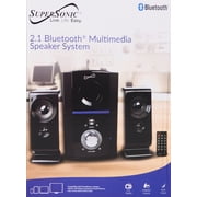 Supersonic Speaker System - 25 W RMS - Wireless - Bluetooth - USB