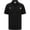Black, variant on Men's Puma Small Shield Logo Polo Shirt-Red/Black