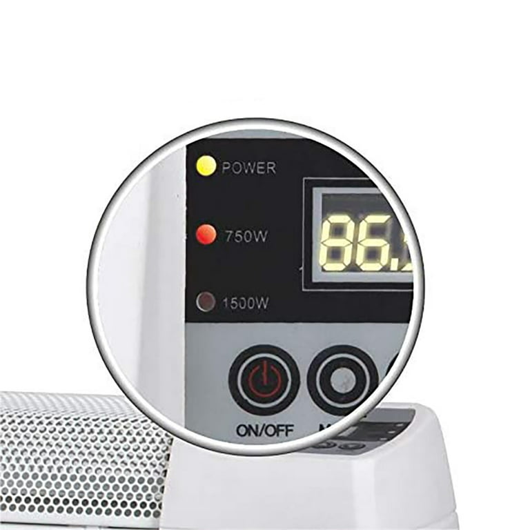 Optimus Electric 30 Baseboard Convection Heater w/Digital Display and  Thermostat, HEOP3603 - Walmart.com