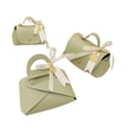 thumbnail image 2 of perfeclan 3Pcs Wedding Candy Gift Bag Wedding Favors Gift Box Keepsake Boxes Party Favor Boxes for Festivals Gift Party Favor Event Party Green, 2 of 9