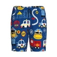 thumbnail image 4 of Easygdp Animals Rescue Team Men's Short Pajama Pants, Sleep Shorts, Household Pants, Casual Pants with Pockets - Large, 4 of 9