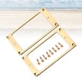 thumbnail image 1 of EXHUMKY 2Ud Marcos De Montaje Para Pickup Humbucker De Guitarra En Acabado Dorado Resistente, 1 of 8