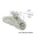 thumbnail image 3 of Net Mesh String Lights Waterproof,200 Light Bubbles,8 Lighting Modes,for Indoor Outdoor,Curtain,Christmas Tree,Bush,Party,Wedding,Fairy,Wall Decoration(59"×59",B), 3 of 5