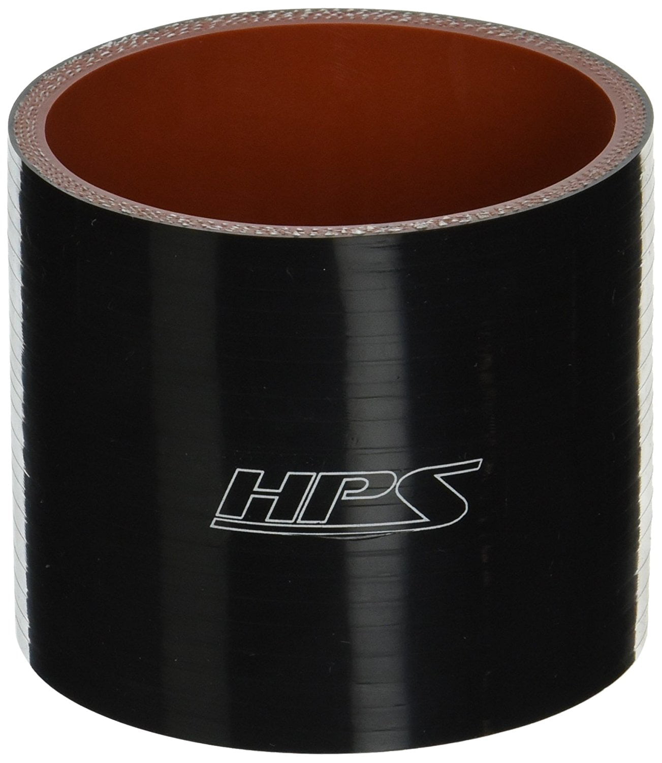 75 PSI Maximum Pressure 3 Length 3.25 ID Black HPS HTSC-325-BLK Silicone High Temperature 4-Ply Reinforced Straight Coupler Hose 