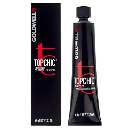 Goldwell Topchic Professional Hair Color (2.1 oz. tube) -Color : 6NA - Dark Natural Ash (Best Professional Hair Dye Brand)