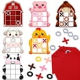 thumbnail image 1 of Juego de mesa estratégico Farm Party Favors Tic Tac Toe, paquete de 12, 1 of 7