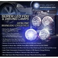 thumbnail image 3 of 2009 2010 Daewoo Gentra LED Fog Lamps Driving Lights Foglamps Foglights Drivinglights Kit, 3 of 4