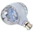thumbnail image 2 of Hot Double-headed B22 E27 6W LED Crystal Ball Rotating Bulb Stage Light Bulb Disco Lamp E27, 2 of 8