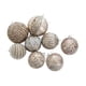 thumbnail image 3 of Adornos para árboles de Navidad, bolas de Navidad, adornos, manualidades, colgantes 8 piezas redondas, 3 of 9