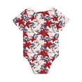 thumbnail image 2 of Rocae Lilies Flowers for Baby Climbing Clothes Soft Baby Romper for Active Infants Comfortable and Breathable Crawling Jumpsuit Unisex Baby Outfit, 2 of 8