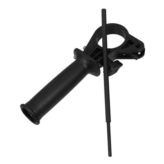 Pawsdot Hammer Drill Handle Electric Hammer Handle Black ABS Iron Ergonomic Design 1Pcs