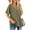 Green, variant on Fancyglim Womens Shirts V Neck Short Sleeve Loose Casual  Button Top Blouse for Lady Black L