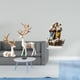 thumbnail image 2 of Estatua de escultura de ciervo,Estatua de ciervo,adorno de mesa,decoración del hogar,Colecciones de decoración de figuras de pareja de renos enamorados,Letrero de mesa,Decoración de, 2 of 8