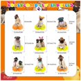 9 PCS Pug Centerpieces Table Decorations Pug Table