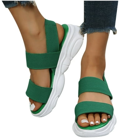 

Minimalist Lace-up Platform Soft-soled Sneakers