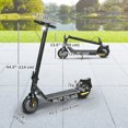 thumbnail image 3 of Soozier Folding Electric Scooter with Lights, Speed 25km/h, 35km Range, 3 of 10