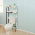 thumbnail image 3 of Home Basics 2 Shelf Bathroom Space Saver, Bronze, 3 of 6