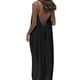 thumbnail image 5 of TaTaai Women's Backless Halter Maxi Dress Loose Fit Sleeveless Ankle Length Solid for Lounge Home Wear Casual Summer Daily Soft Gift, 5 of 8