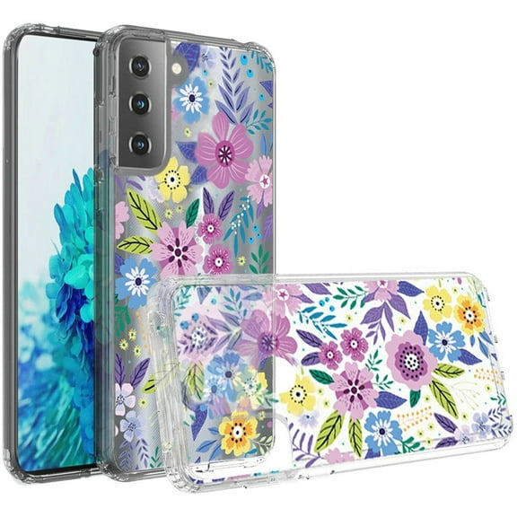 Bemz Hybrid TPU Case for Samsung Galaxy S21 Ultra (with Touch Tool) - Wild Floral