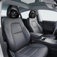 thumbnail image 3 of 2Pcs Ghost Face Headrest Covers, Scary Covers for Cars, Stretchy Seat Headrest Protector, Funny Cover for Auto, Vehicle, Truck, SUV, Washable Elastic Fabric, Interior Accessories, 3 of 3