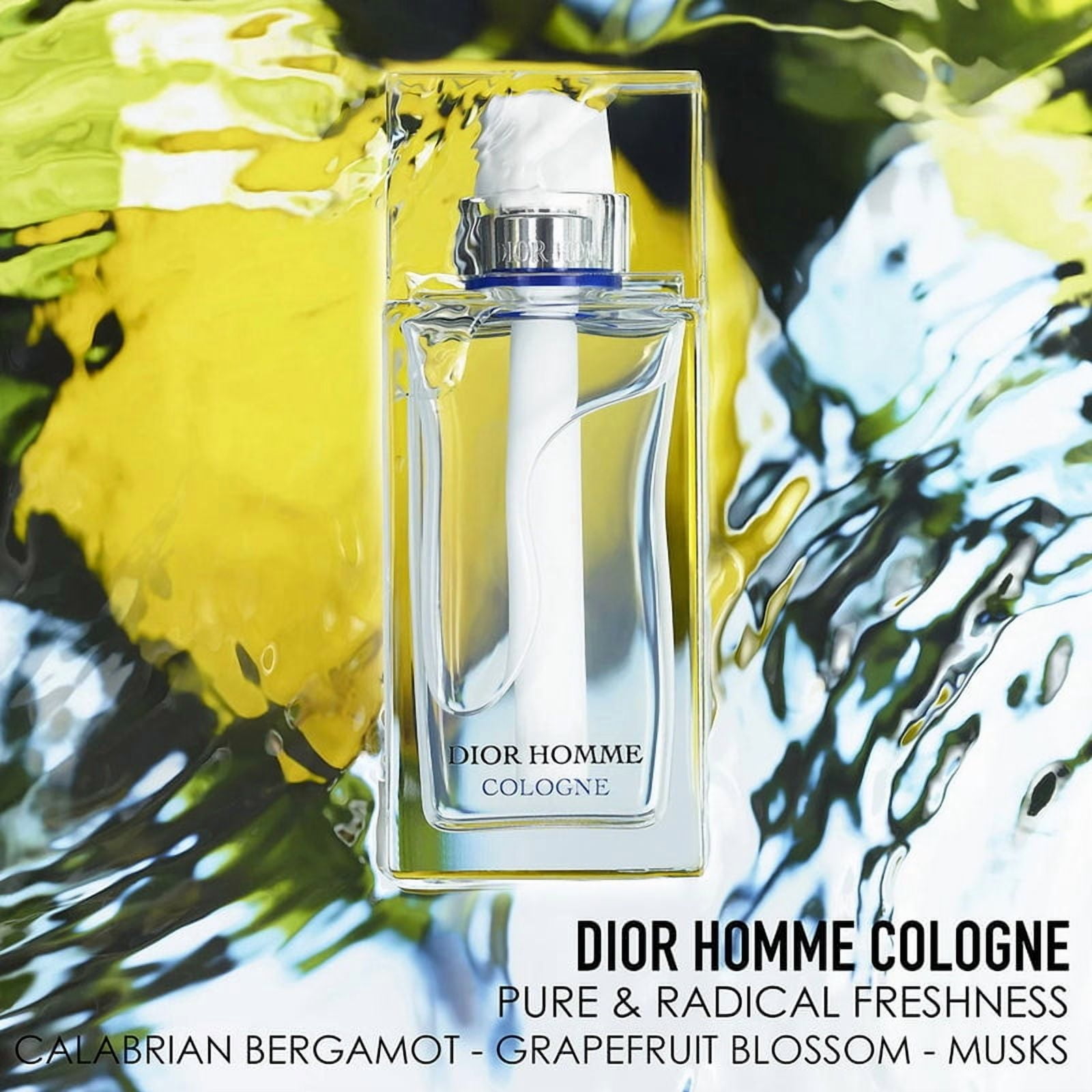 DIOR HOMME COLOGNE by Christian Dior 6.8 OZ EAU DE COLOGNE SPRAY