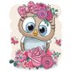 thumbnail image 1 of 5D DIY Diamond Painting flowers animals unicorn tiger lion rabbit Full Square&Round mosaic embroidery Cross stitch home decorRound Drill 50X70 Gao Jinjia LED, 1 of 2
