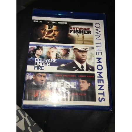 - New Denzel Collection Antwone Fisher - Courage Under Fire - The Siege on Blu-Ray