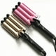 thumbnail image 3 of Rizador de pelo Egg roll de tres tubos con agua corrugada Egg roll stick Egg roll clip Ceramic big wave perm curler, 3 of 3