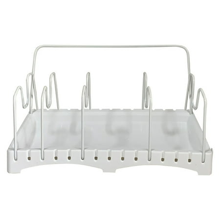 

HEMOTON 1Pc Multifunction Tableware Storage Holder Kitchen Pot Cutting Board Rack