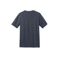 thumbnail image 3 of District Made Mens Perfect Blend Crew Tee-XS (Heathered Navy), 3 of 3