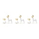 thumbnail image 1 of Estatuas de ciervos elegantes Bearachild para decoración del hogar lujo artesanías Hechas a mano, 1 of 6